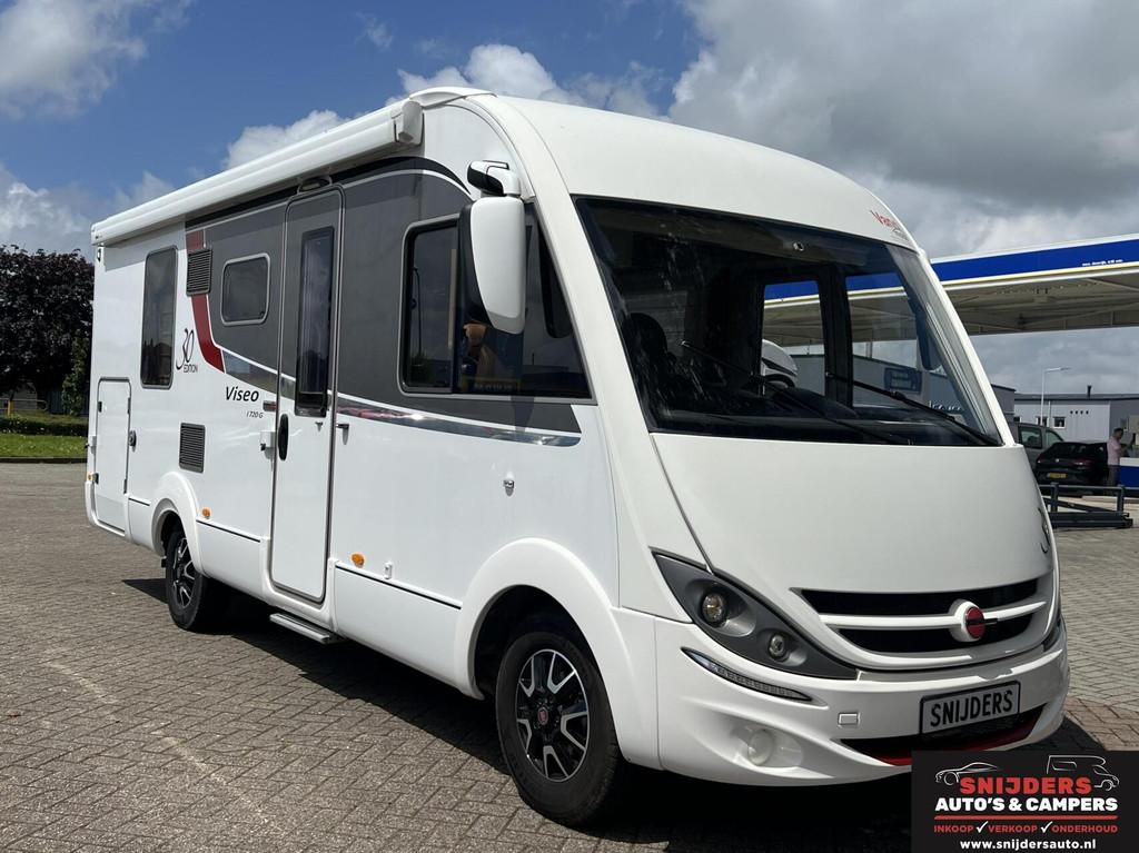 Bürstner Viseo I 720G in keurige staat, Caravans en Kamperen, Campers, Integraal, 7 tot 8 meter, Bedrijf, Bürstner