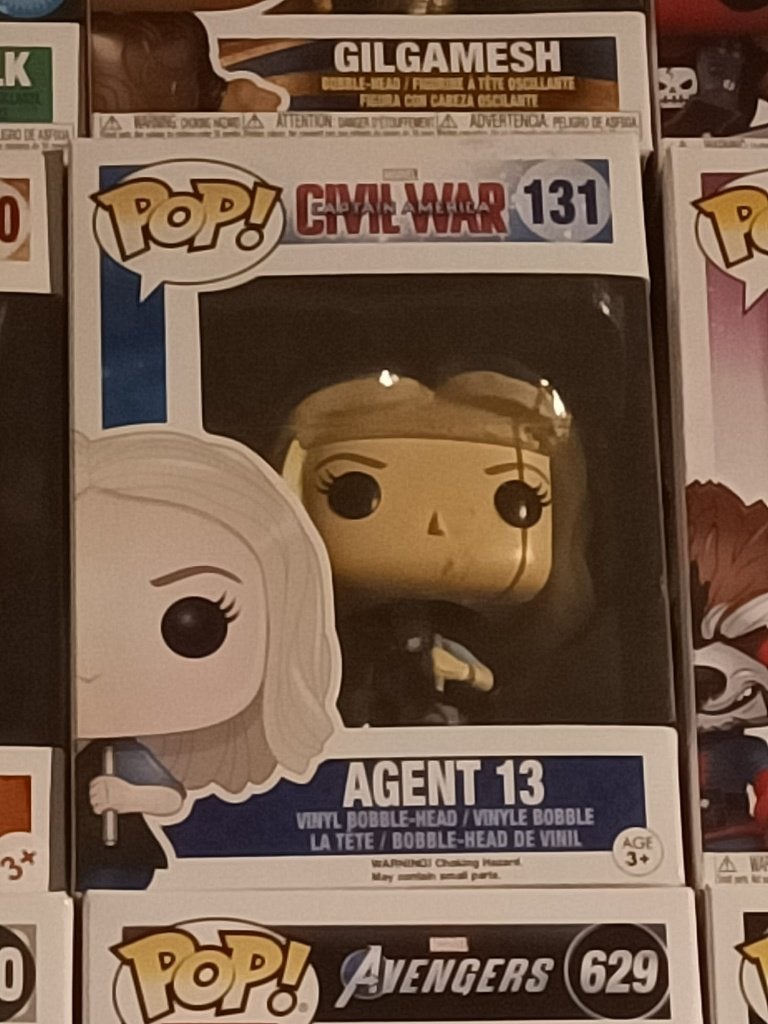 Funko Pop! Agent 13 - Captain America: Civil War, Ophalen of Verzenden, Zo goed als nieuw