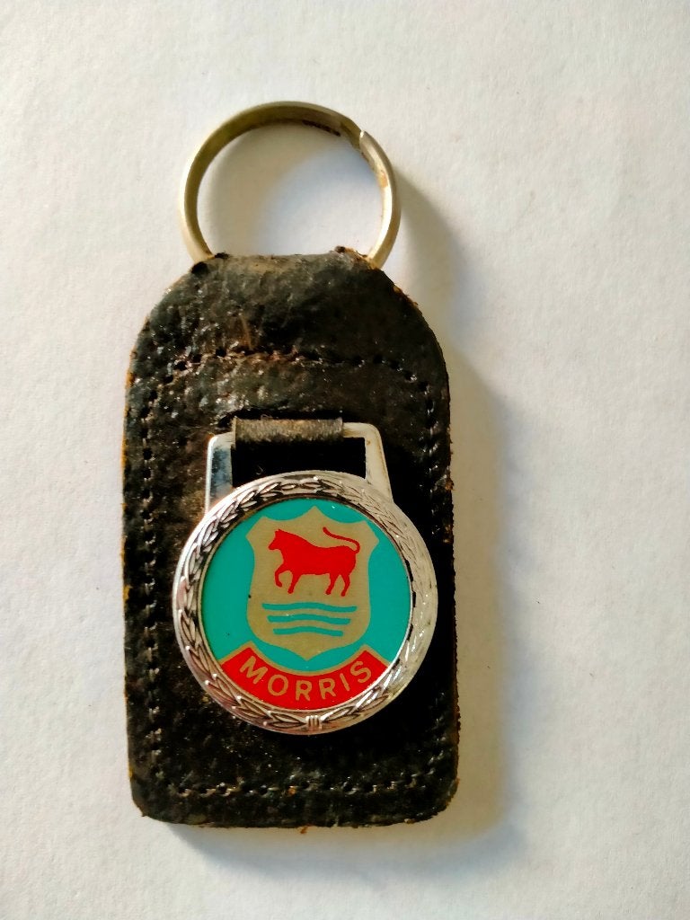 Morris auto sleutelhanger logo auto's vintage automerk, Verzenden, Gebruikt, Auto's