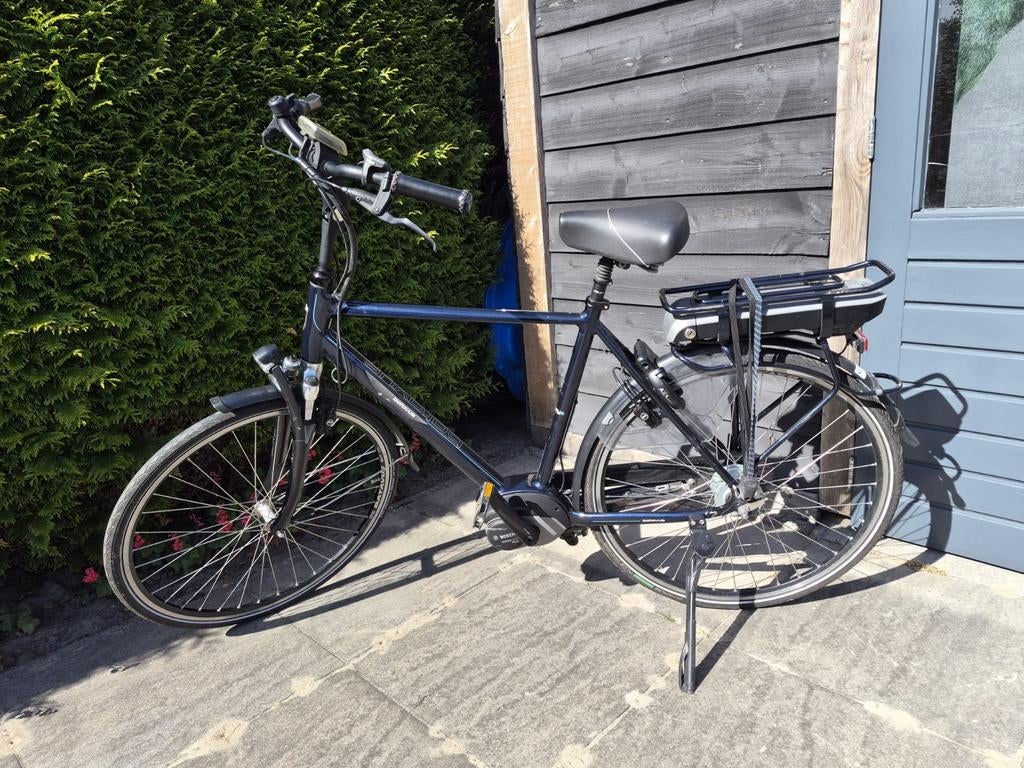 Batavus wayz E-go elektrische heren fiets Bosch midden motor, Fietsen en Brommers, Elektrische fietsen, Ophalen, Gebruikt, Batavus