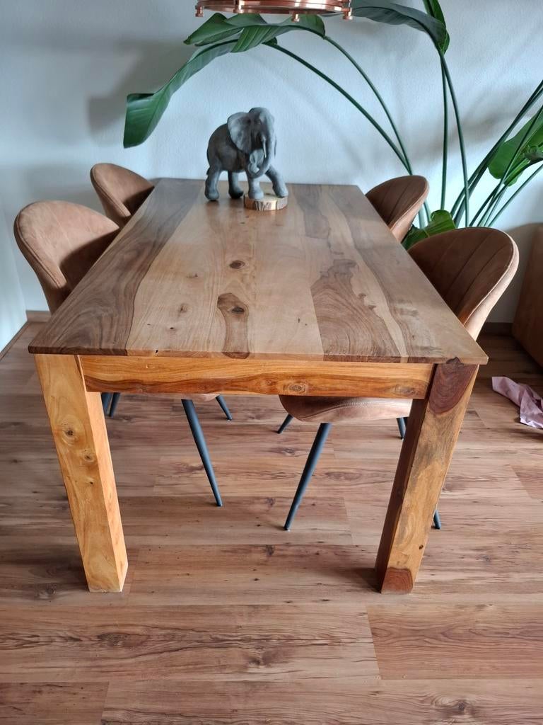 Sheesam eettafel 90x160, Ophalen