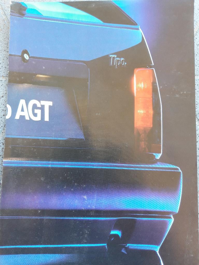 folder Fiat Tipo AGT - Nederlands, Ophalen of Verzenden, Zo goed als nieuw, Overige merken, Fiat
