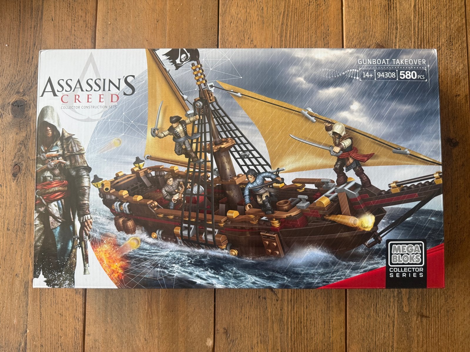 Mega Bloks Assassins Creed Gunboat Takeover 94308, Mega Bloks, Mega Bloks, Mega Bloks, Nieuw