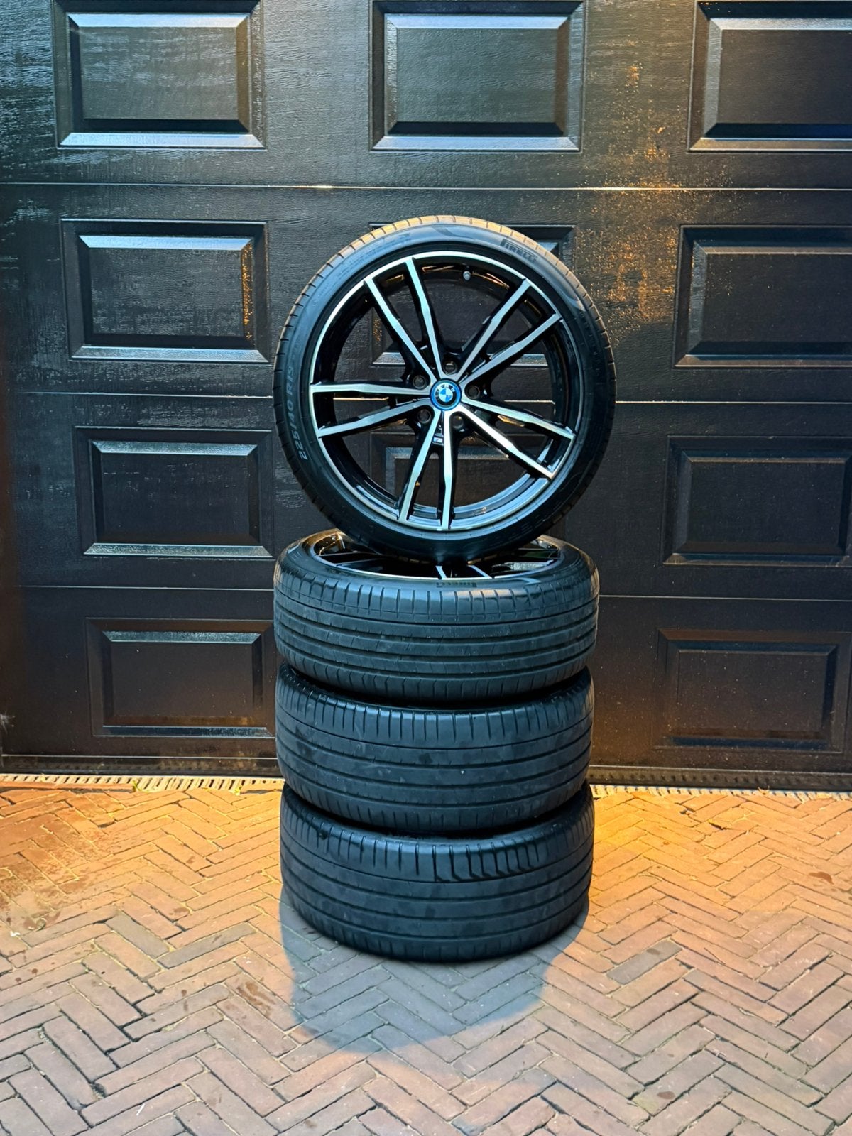 BMW OEM Style 791M 19” Pirelli P Zero, Gebruikt, 255 mm, Banden en Velgen, Personenwagen