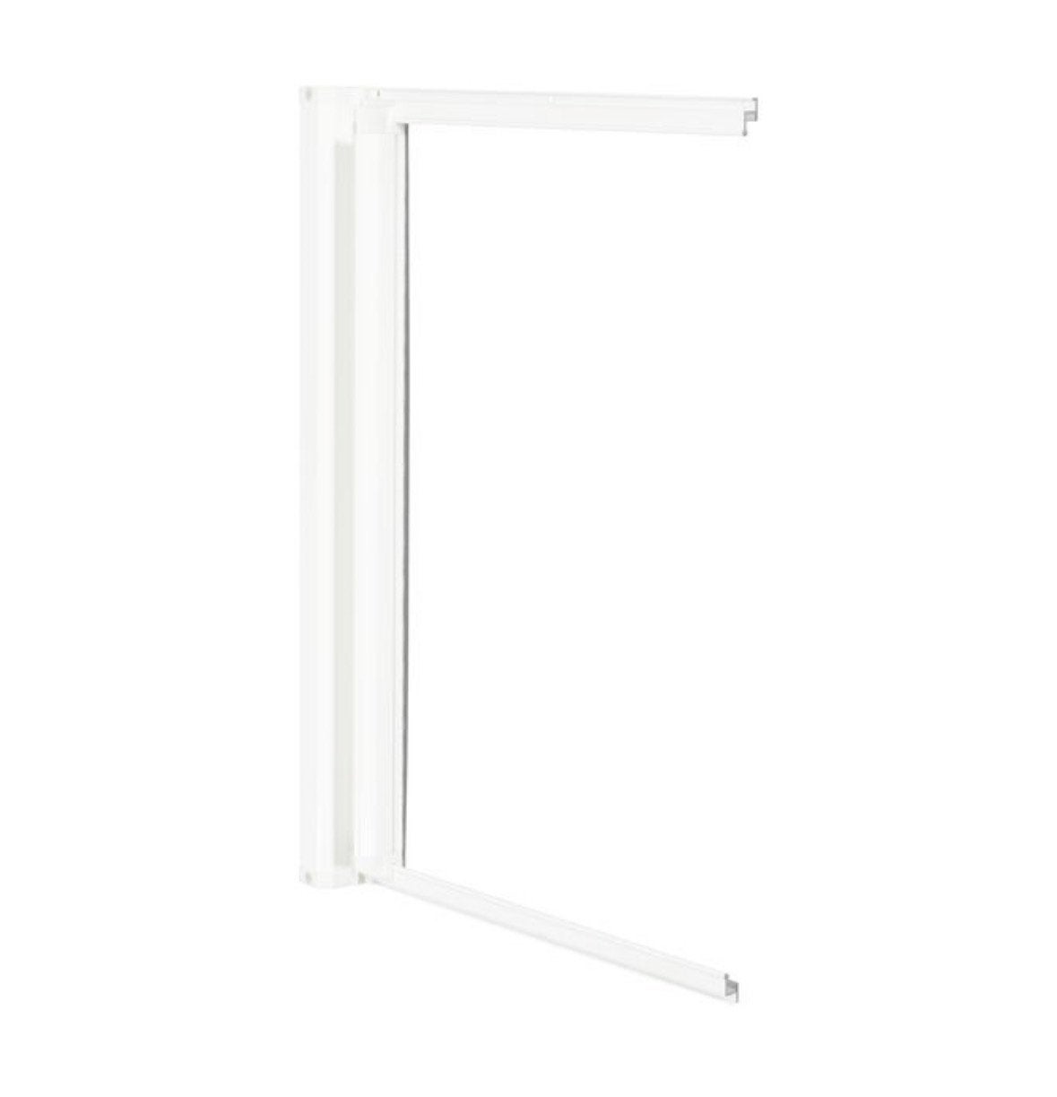 CanDo Rolhordeur Standard - 105x205cm - Wit, Hordeur, Zo goed als nieuw, Schuifdeur, Metaal