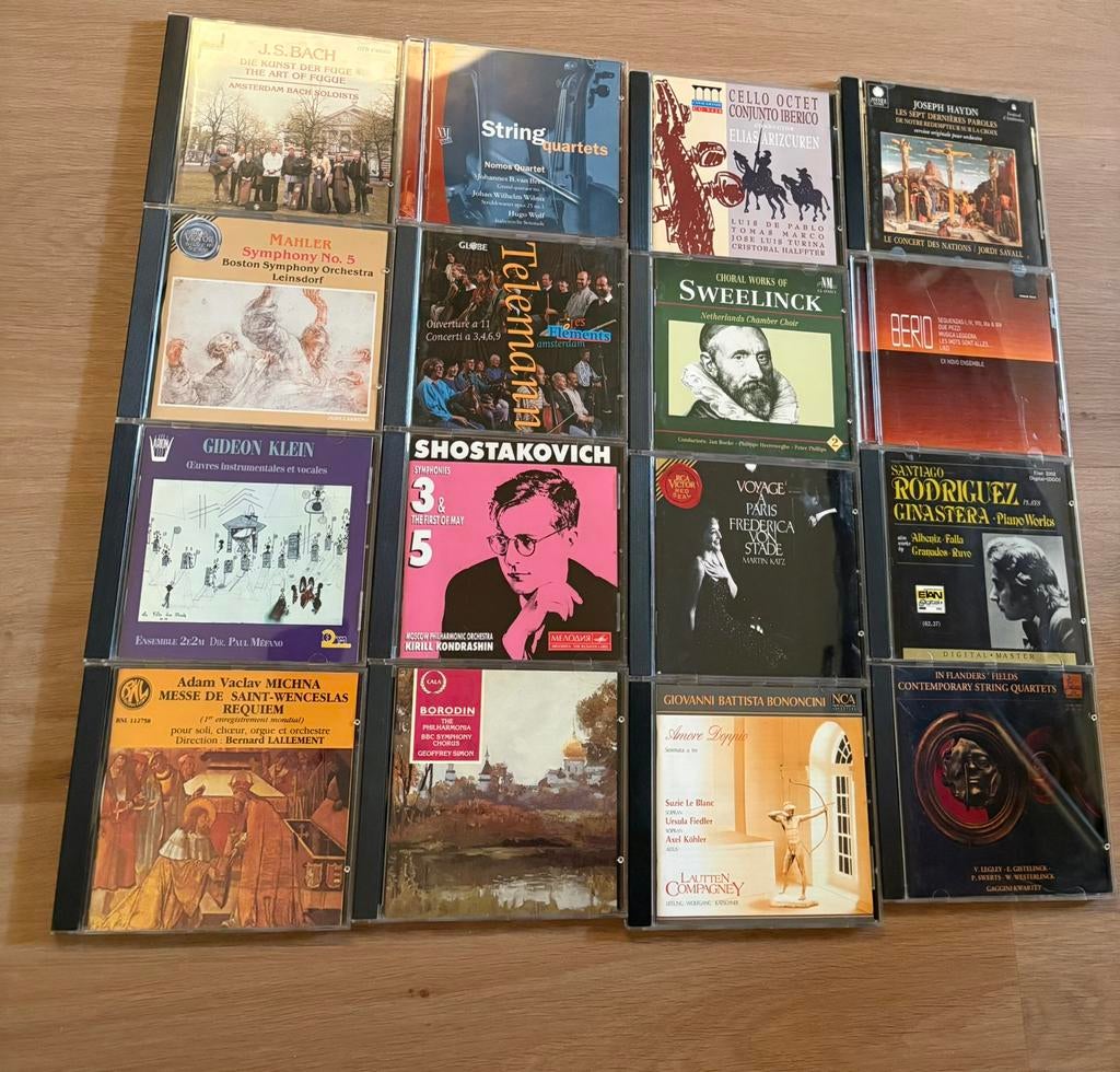 Klassieke cd’s te koop - 5 euro per stuk, Cd's en Dvd's, Ophalen of Verzenden, Classicisme, Zo goed als nieuw, Overige typen