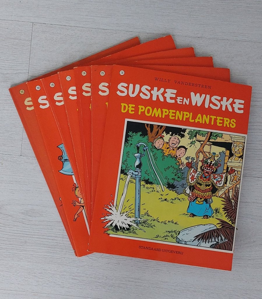 Suske en WiskeStipboeken - De Pompenplanters en meer, Ophalen of Verzenden, Zo goed als nieuw