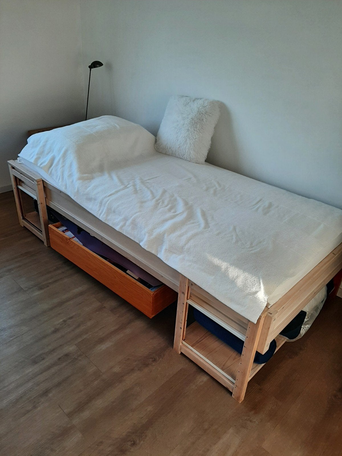 Lundia eenpersoonsbed, Gebruikt, 90 cm, Eenpersoons, Ophalen of Verzenden