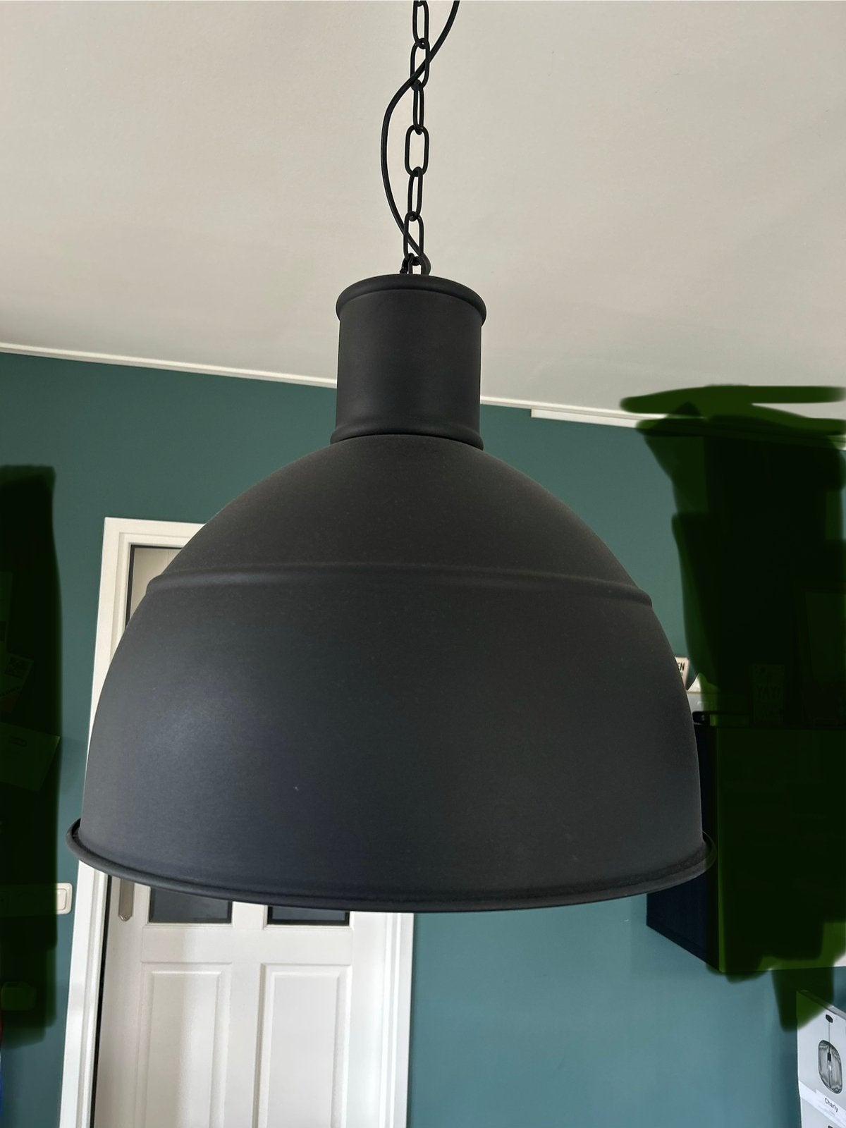 Twee lampen Karwei, Huis en Inrichting, Ophalen, Gebruikt, E27 (groot)