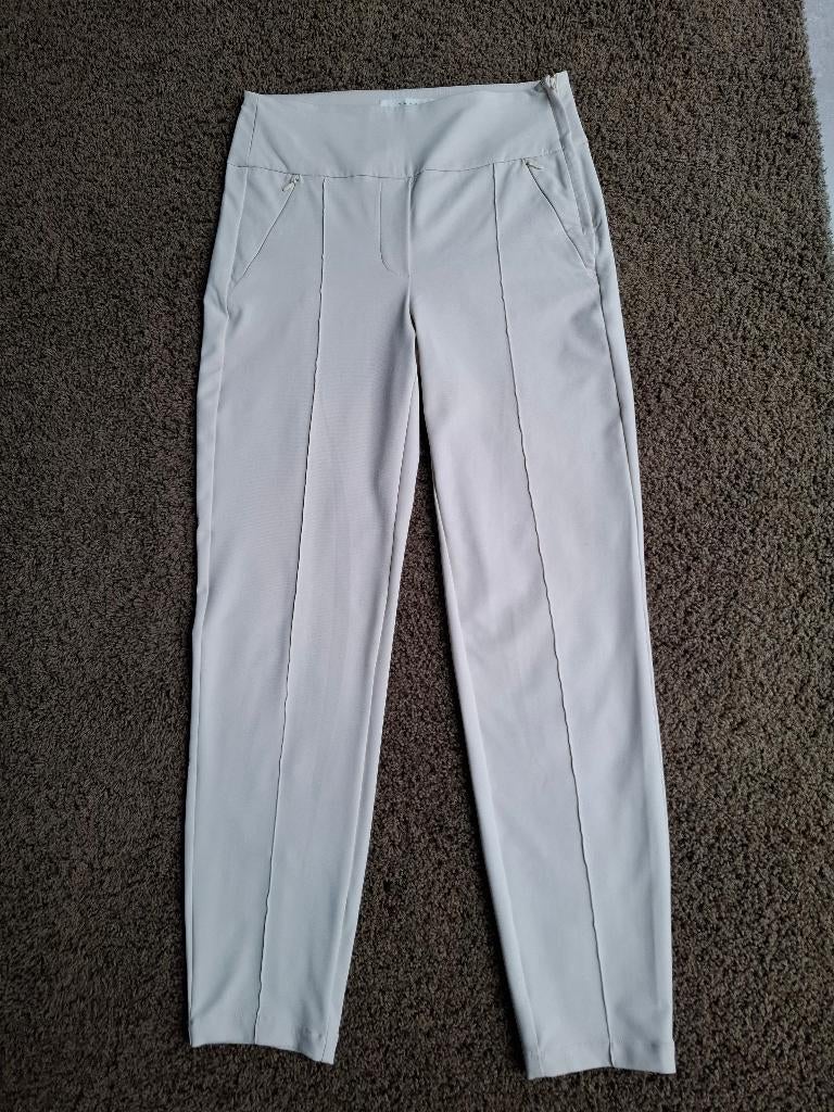 lange broek, dames, Kleding | Dames, Broeken en Pantalons, Gedragen, Maat 36 (S), Overige kleuren, Lang, Ophalen of Verzenden