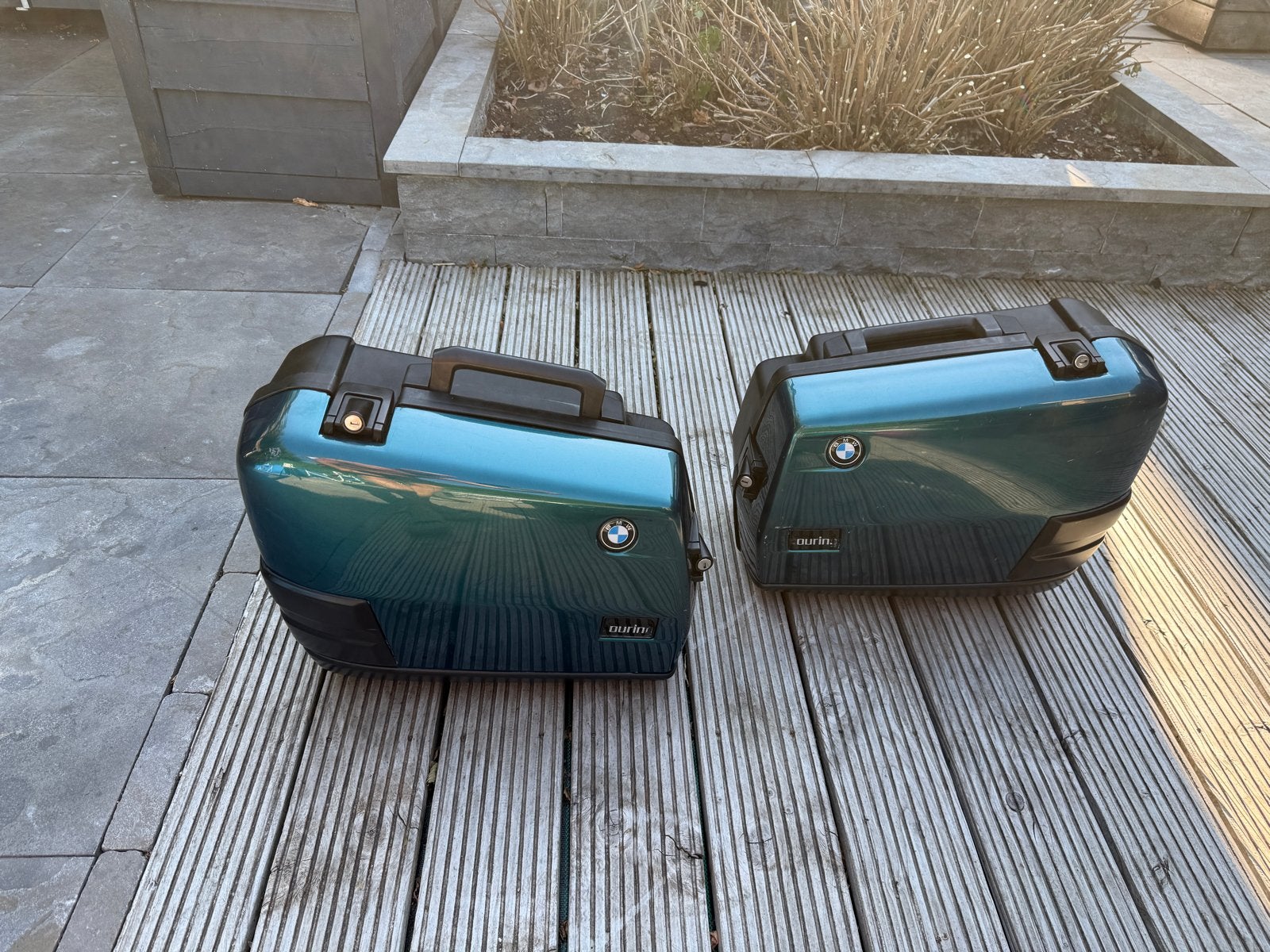 Kofferset BMW K1100 - Origineel en compleet, Motoren, Accessoires | Koffers en Tassen, Ophalen of Verzenden, Gebruikt