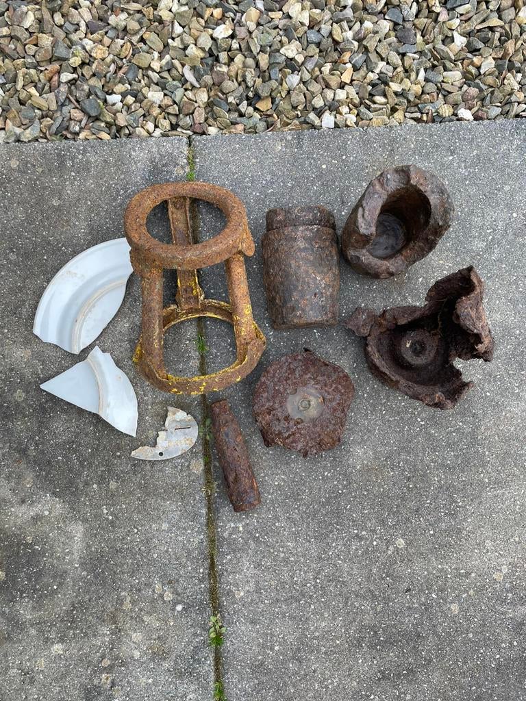 Ww2 Duitse Bodemvondsten, Verzamelen, Militaria | Tweede Wereldoorlog, Hulzen of Bodemvondsten, Duitsland, Ophalen of Verzenden
