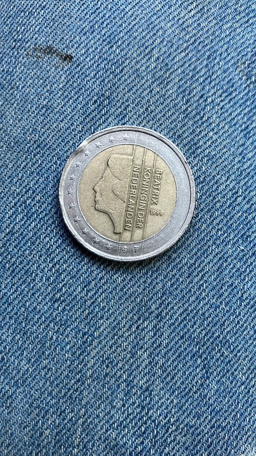 Vind Beatrix munt 1999, Postzegels en Munten, Munten | Europa | Euromunten, Ophalen of Verzenden, Overige landen, 2 euro