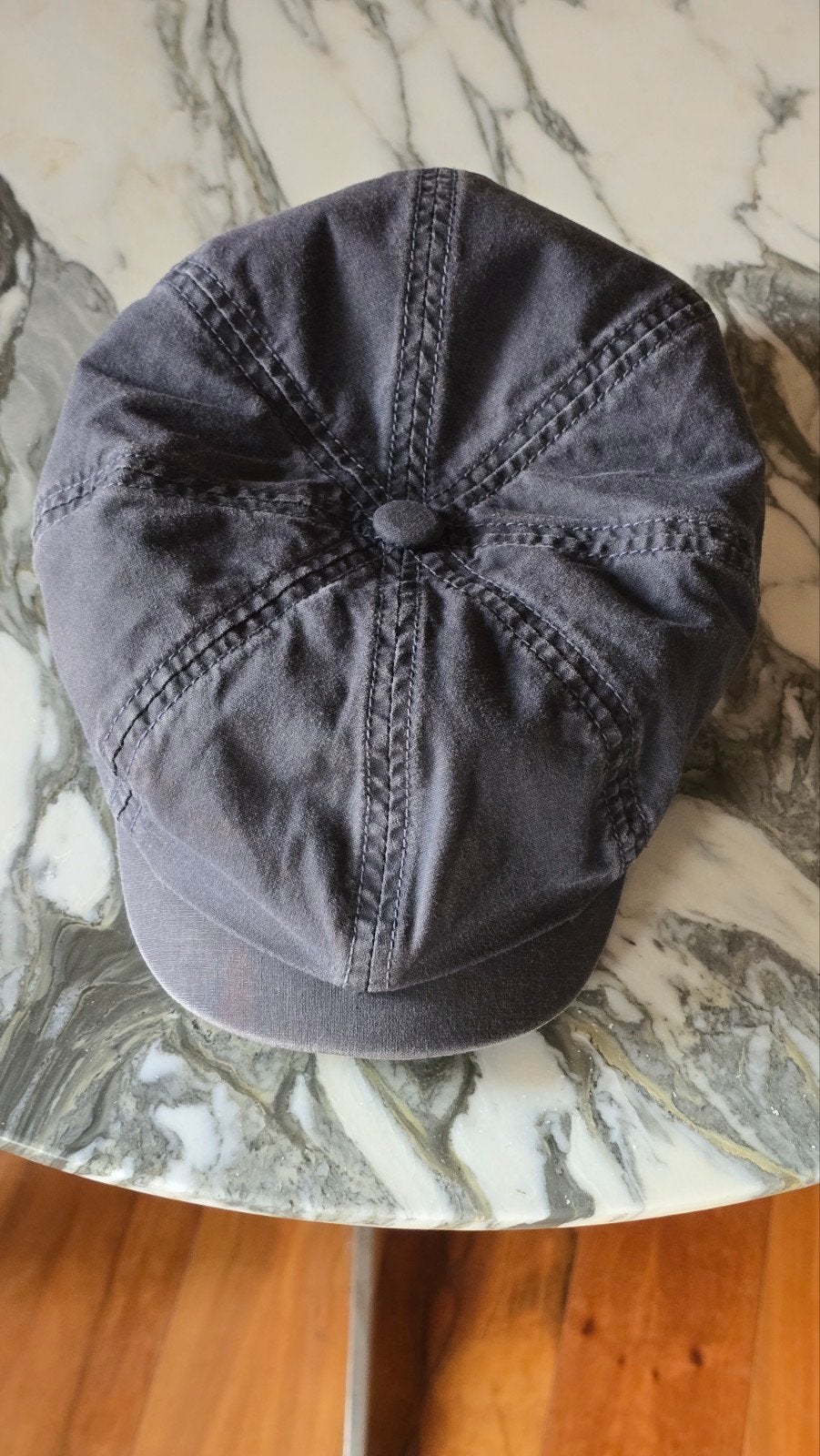 Stetson Flat Cap,blauw., Kleding | Heren, Ophalen, Stetson, 58 of 59 cm (L, 7¼ of ⅜ inch), Pet