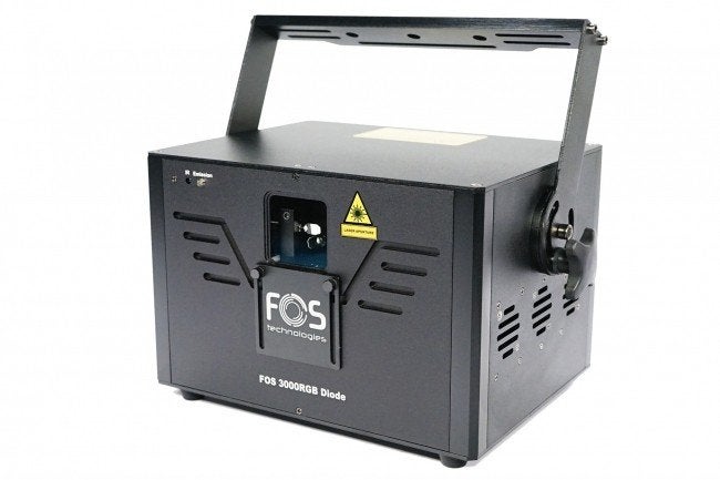 FOS 3000RGB-diode Laser diode 3w, Muziek en Instrumenten, Ophalen of Verzenden, Gebruikt, Laser, Kleur