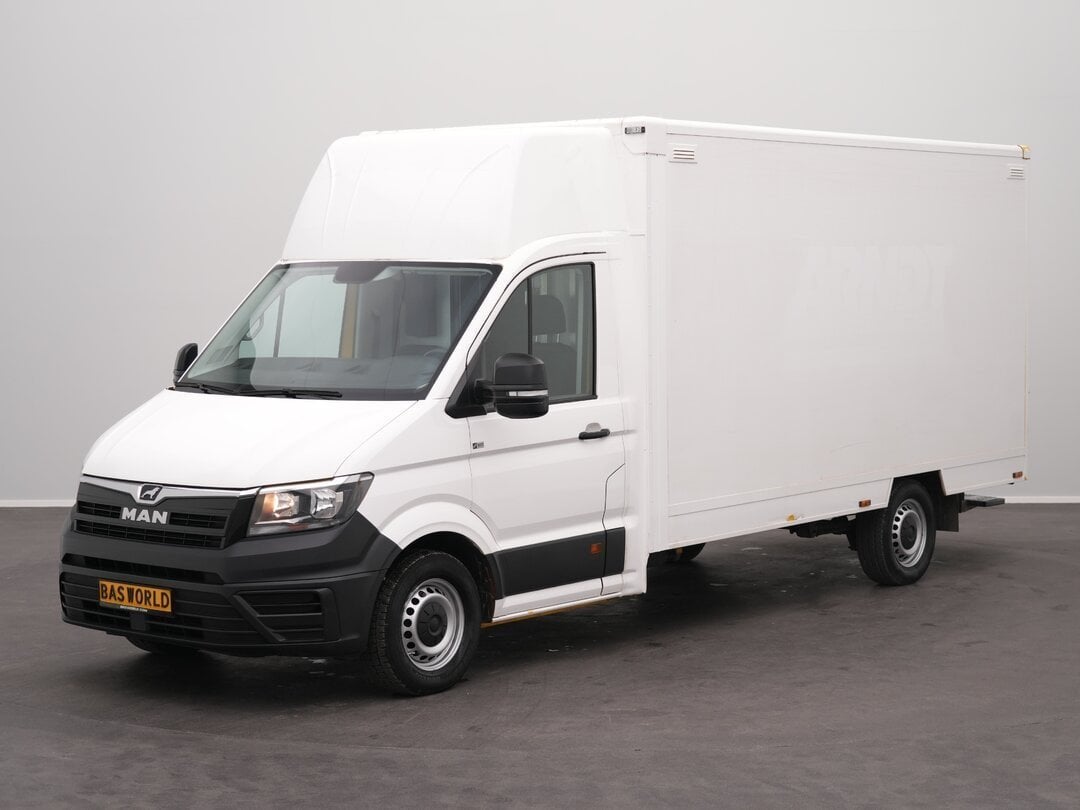 MAN TGE 3.100 Gesloten bak 433cm Bakwagen Achterdeuren Zijde, Auto's, Gebruikt, Euro 6, 4 cilinders, 2000 kg