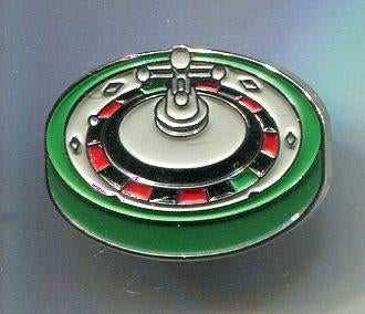 Roulette koper Casino PIN ( BLAD4_437 ), Verzenden, Nieuw, Merk, Speldje of Pin