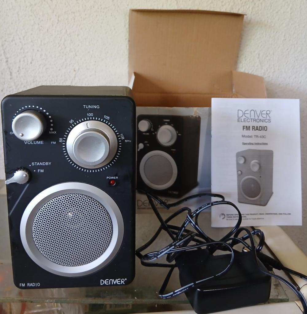 Denver FM Radio TR-43C - Nieuw in doos, Ophalen of Verzenden, Nieuw, Radio