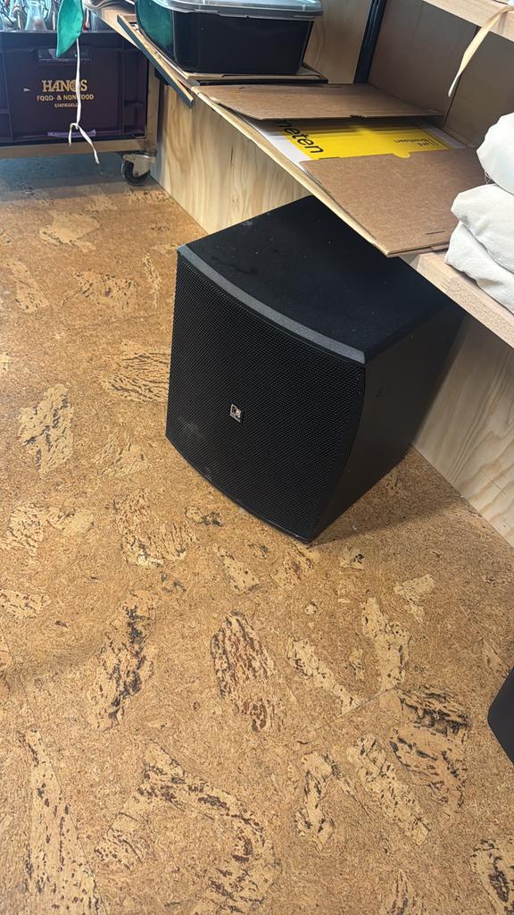 Speaker audac Baso10, Audio, Tv en Foto, Luidsprekers, Ophalen of Verzenden, Nieuw, Subwoofer, Overige merken