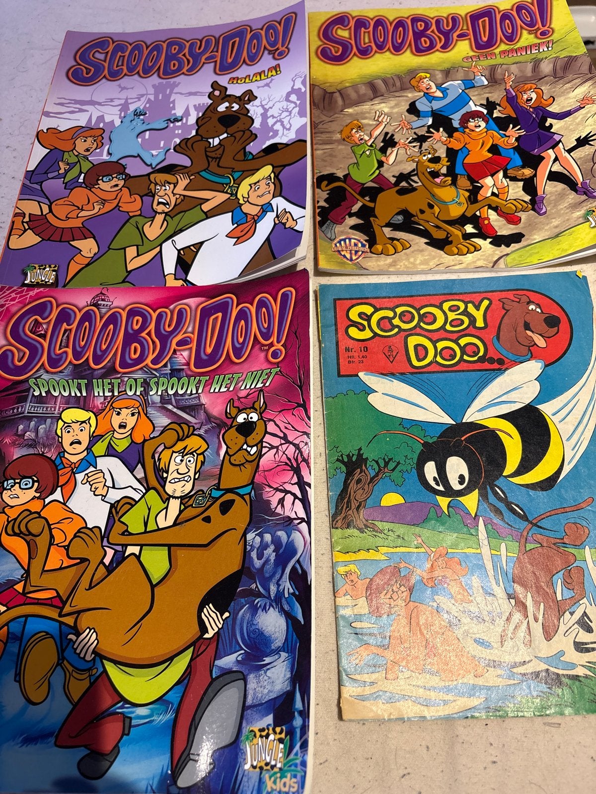 Scooby-Doo! Stripboeken Collectie - 4 stuks, Boeken, Meerdere stripboeken, Ophalen of Verzenden, Gelezen