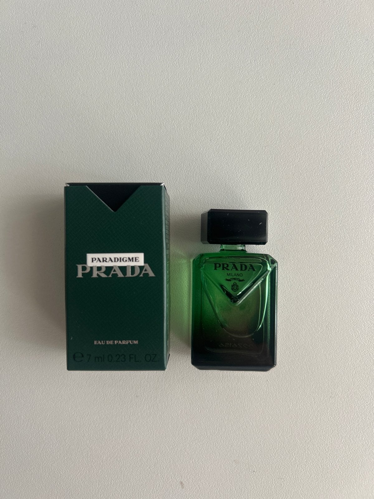 Prada Paradigme Eau de Parfum 7ml Miniatuur Herengeur, Ophalen of Verzenden, Nieuw, Miniatuur, Gevuld