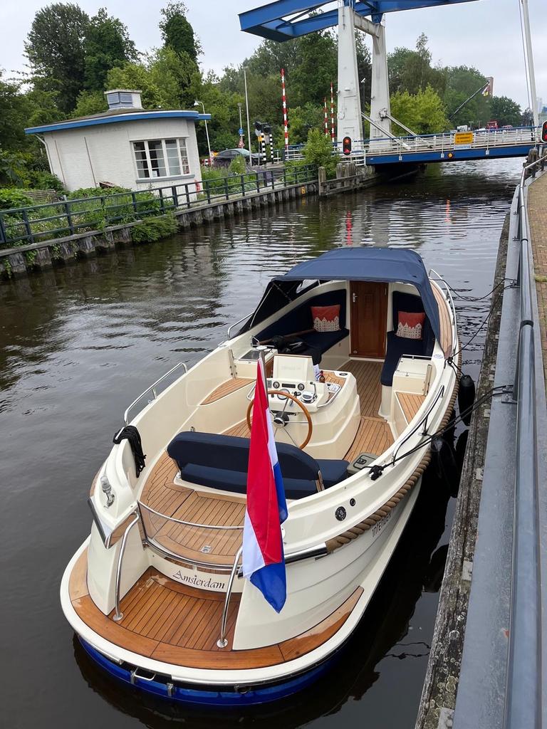 Prachtige Interboat Intender 770(2011)Volledig gerestaureerd, Watersport en Boten, Motorboten en Motorjachten, Ophalen, Zo goed als nieuw