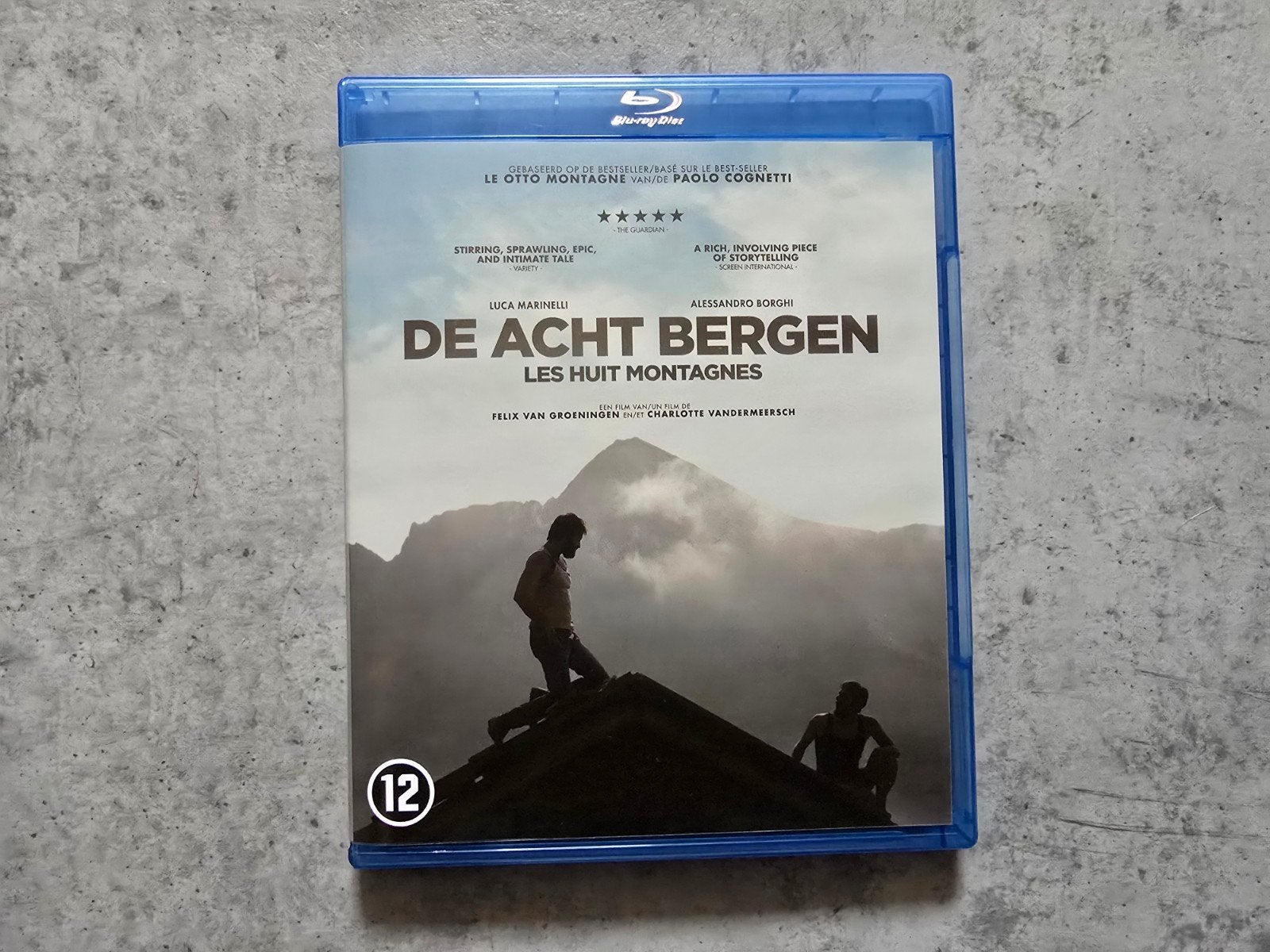 De Acht Bergen (blu-ray), Cd's en Dvd's, Blu-ray, Nederlands, Film, Ophalen of Verzenden, Zo goed als nieuw