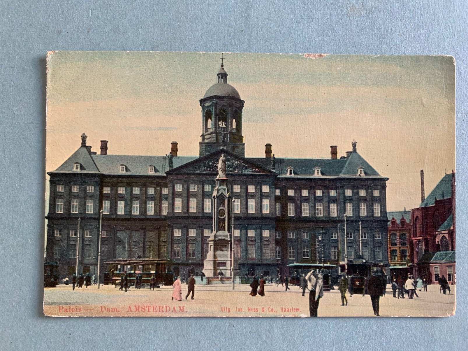 Amsterdam - Paleis op de Dam, Ophalen of Verzenden, Voor 1920, Ongelopen, Noord-Holland