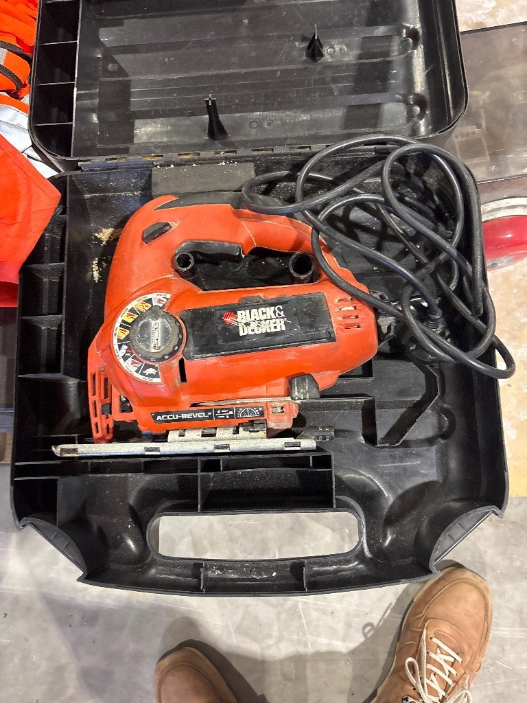 Decoupeerzaag black & decker KS800s, Ophalen, Gebruikt, Decoupeerzaag, Black & Decker