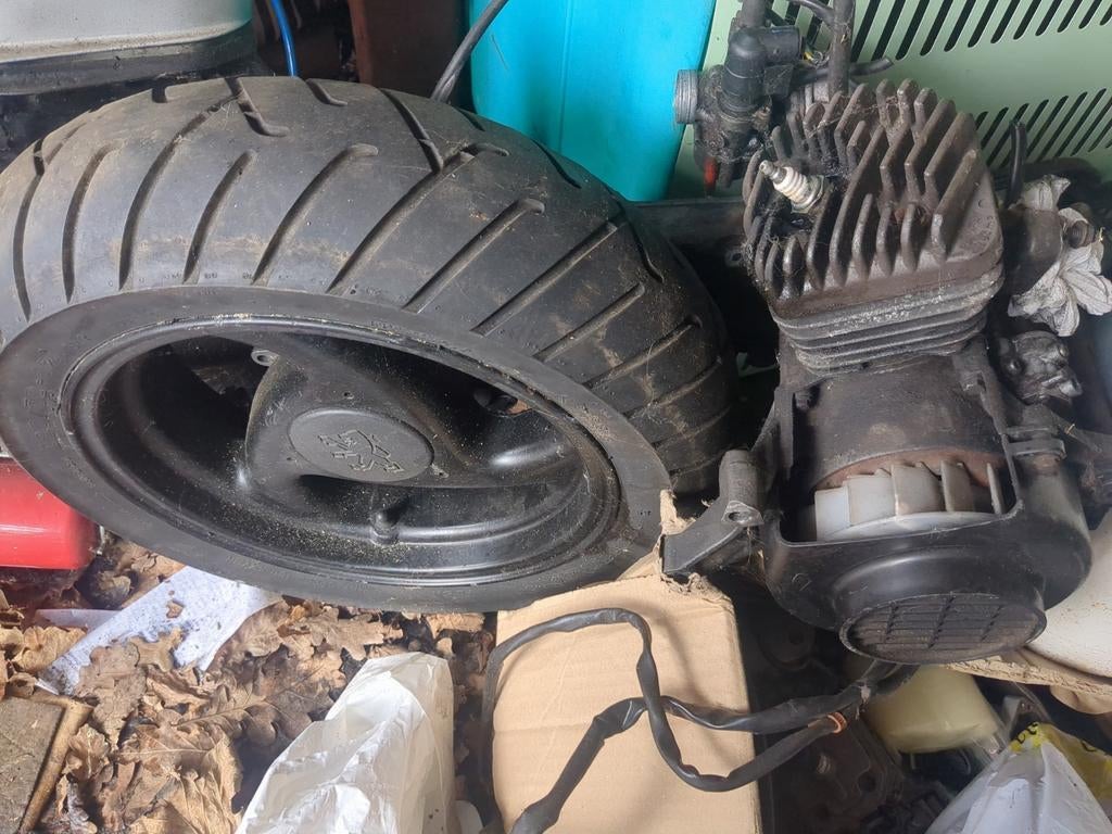 Peugeot verticaal single disk blok - goede compressie, Ophalen