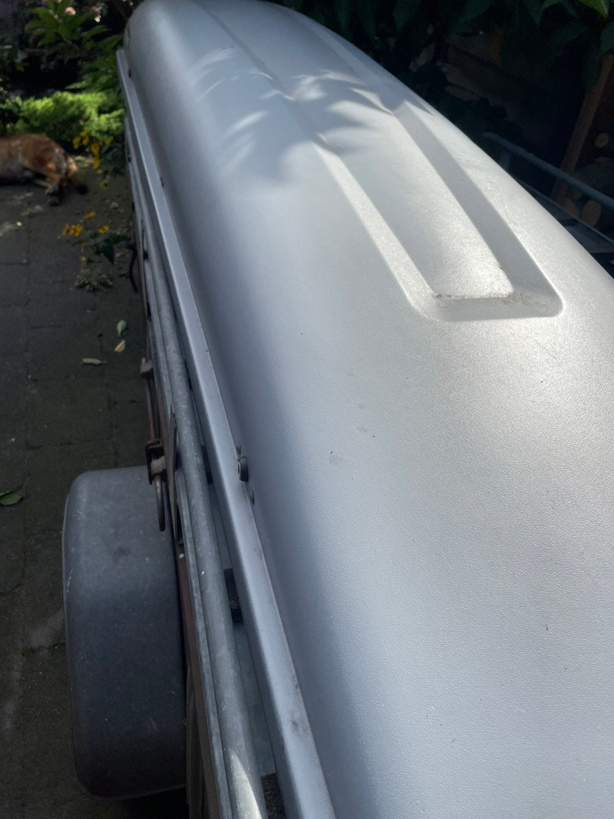 Dakkoffer Skikoffer Thule, Auto diversen, Ophalen, Gebruikt
