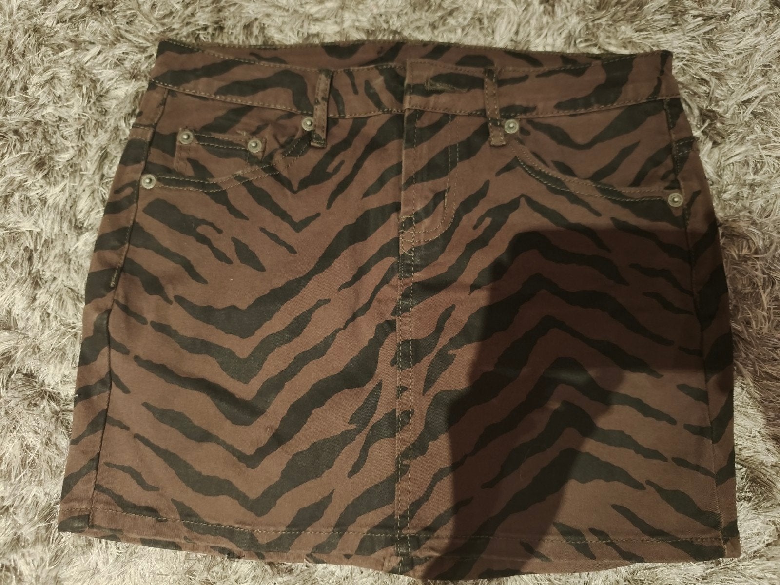 Rokje S zebra strepen, Ophalen of Verzenden, Zo goed als nieuw, Maat 36 (S), Amisu
