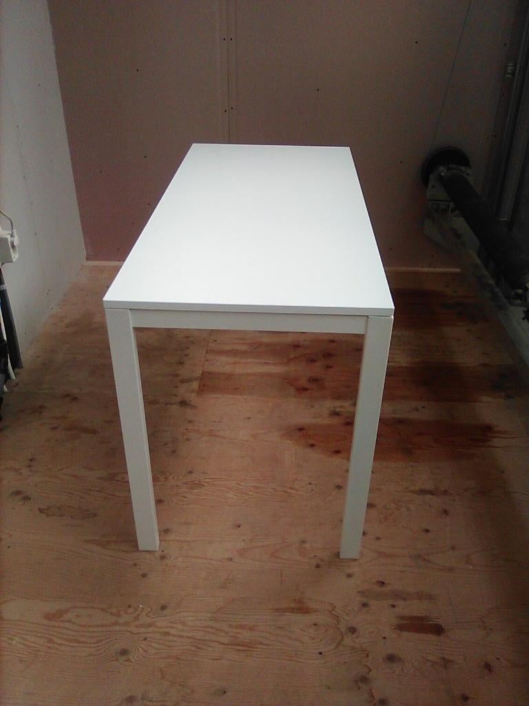 Ikea melltorp/vihals tafel 125cm x 57cm, Ophalen, Overige materialen, Gebruikt, 100 tot 150 cm