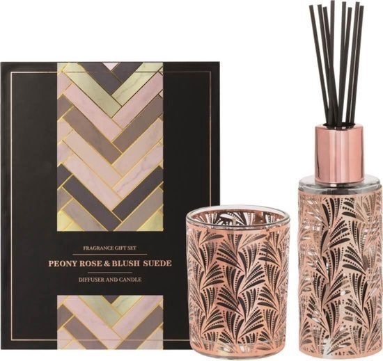 Riverdale Giftset Runway roze peony rose & blush suede diffu, Sieraden, Tassen en Uiterlijk, Ophalen of Verzenden, Nieuw, Overige typen