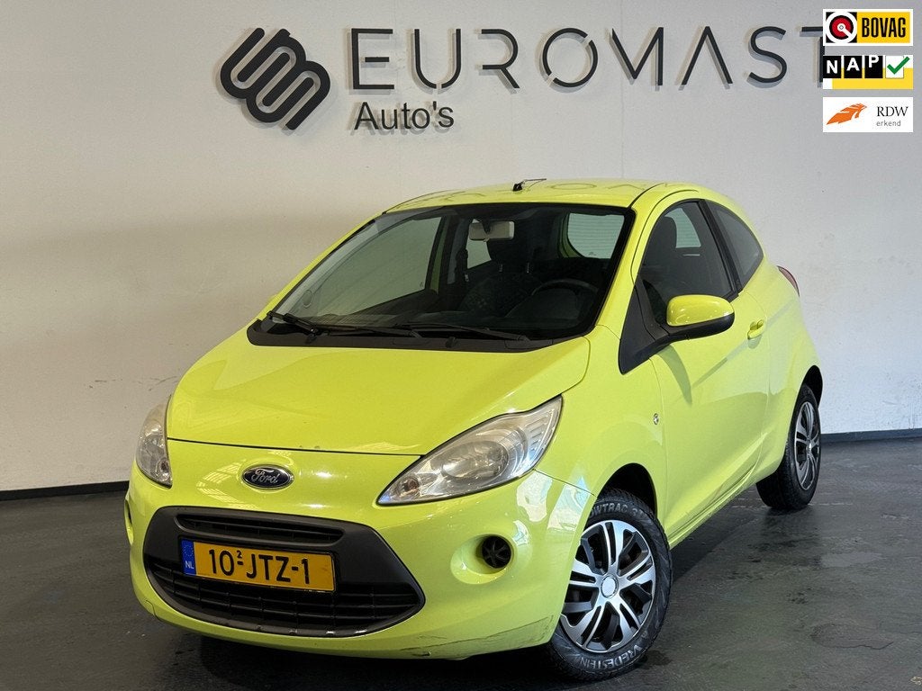 Ford Ka 1.2 Trend Elektrische Ramen Nap Nieuwe Apk, Voorwielaandrijving, Stof, Gebruikt, 1242 cc