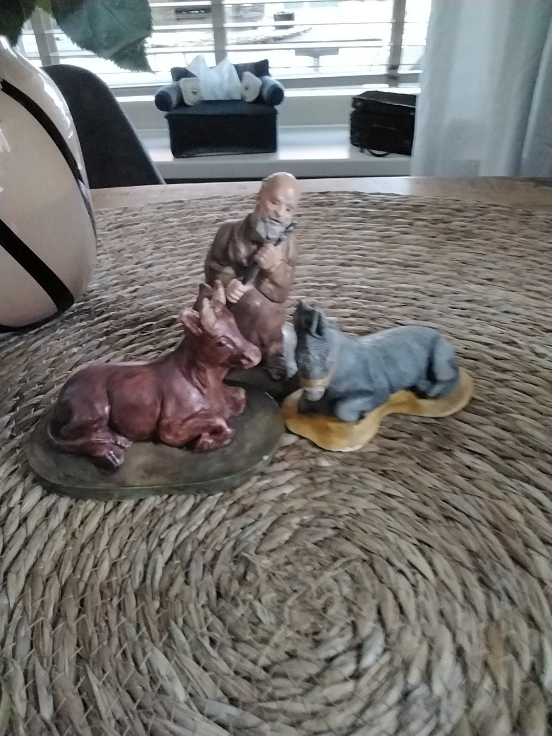 kerststalfiguren, Ophalen of Verzenden, Zo goed als nieuw