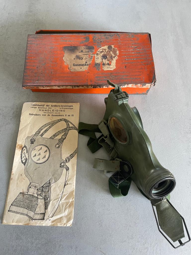 Civiel gasmasker model III, Ophalen of Verzenden, Nederland