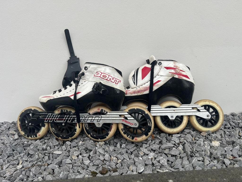 Bont skeelers, Ophalen of Verzenden, Gebruikt, Inline skates 4 wielen, Overige merken