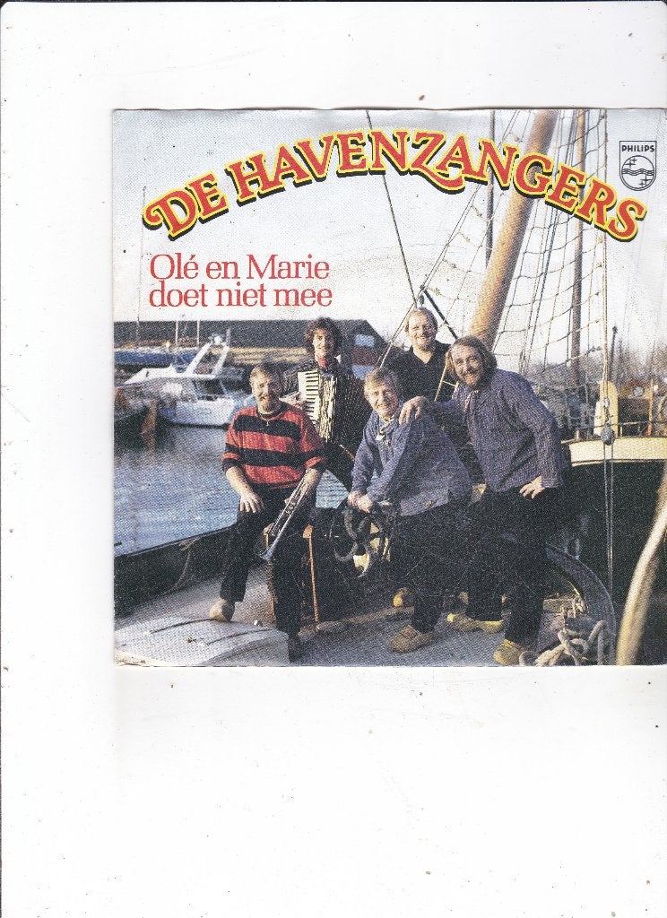 7" Single De Havenzangers - Olé en Marie doet niet mee, Ophalen of Verzenden, Gebruikt, 7 inch, Nederlandstalig