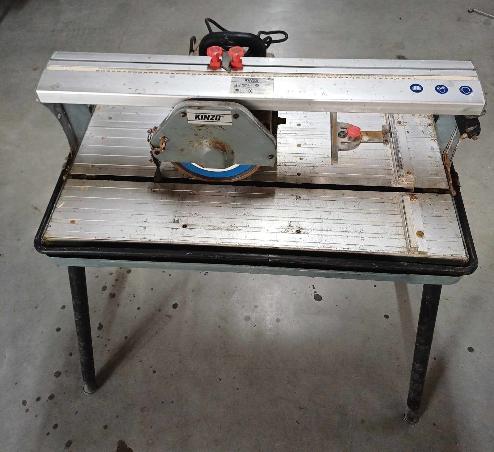 tegelzaagmachine Kinzo, Ophalen, 600 tot 1200 watt, Overige typen, 30 tot 70 mm