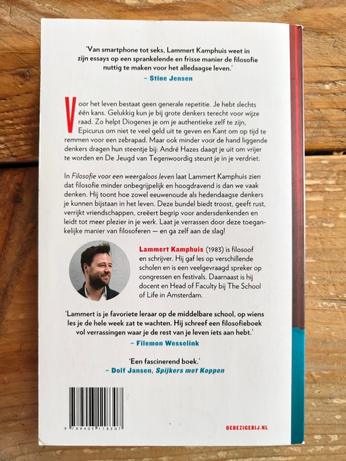 Filosofie voor een weergaloos leven., Ophalen of Verzenden, Algemeen