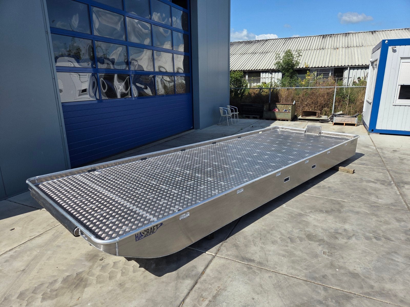 Aluminium ponton 6.00 meter, Minder dan 100 pk, Ponton, Minder dan 10 meter, Nieuw
