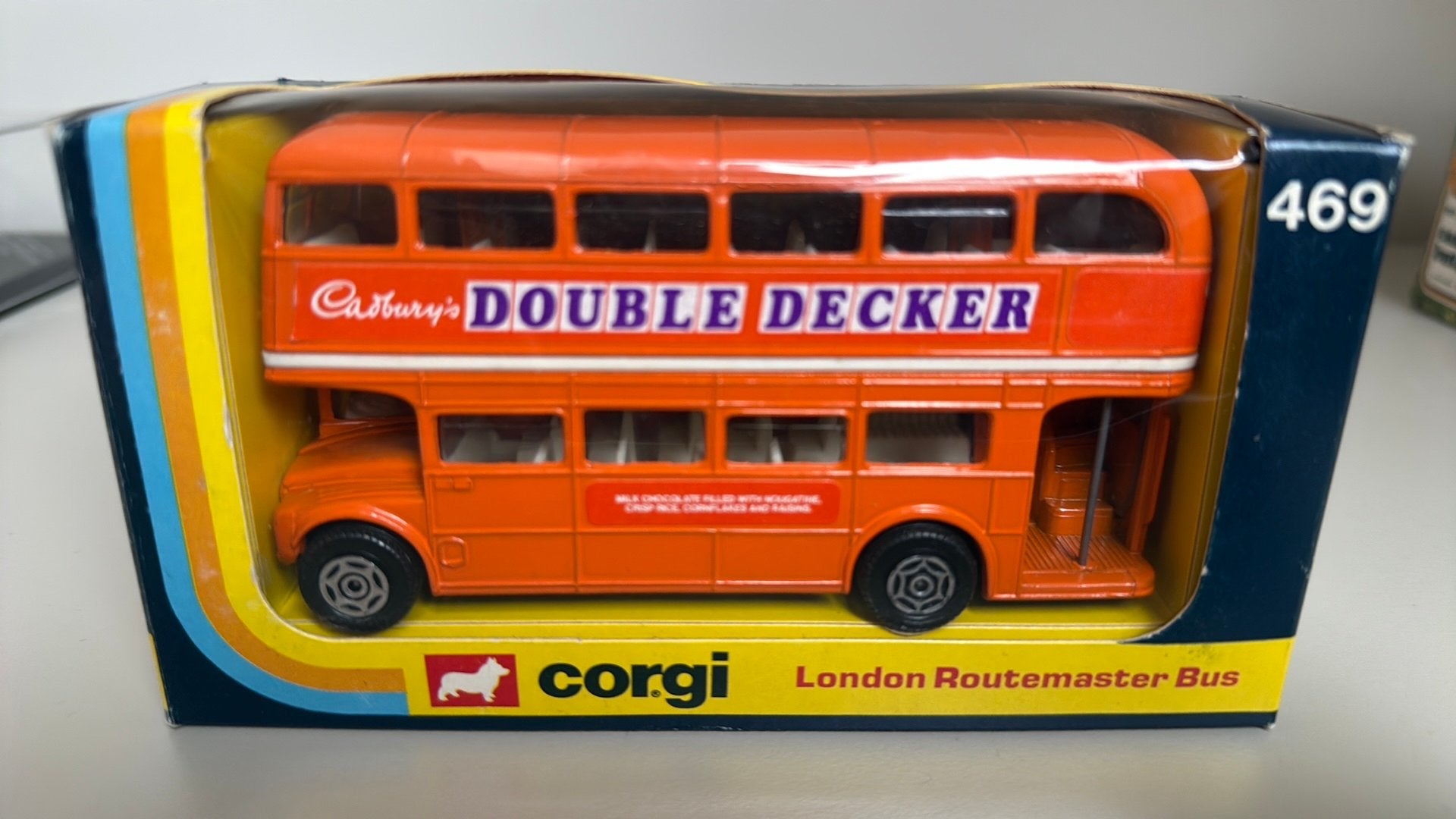 Corgi Londen Routemaster Bus in doos, Ophalen of Verzenden, Zo goed als nieuw, Bus of Vrachtwagen