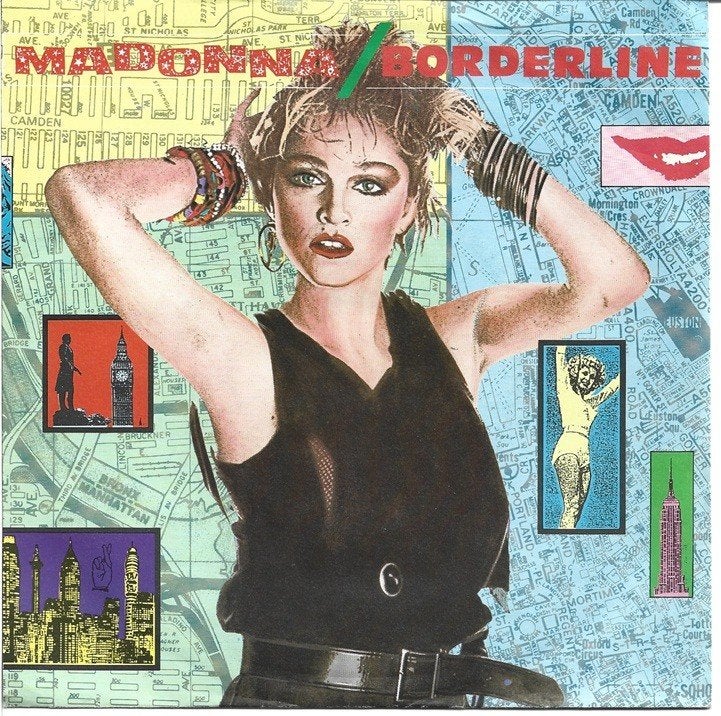 Madonna - Borderline, Cd's en Dvd's, Gebruikt, Verzenden, 7 inch, Pop