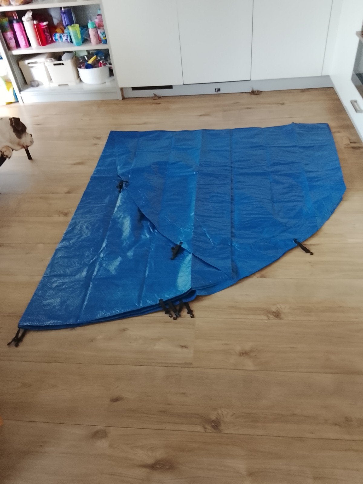 Trampoline Zwembad Afdekzeil  366cm zgan, Ophalen of Verzenden, Kiduku, ., .