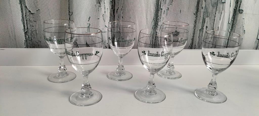 Arcoroc Irish coffee glazen op voet, Verzamelen, Glas en Borrelglaasjes, Ophalen of Verzenden, Overige typen