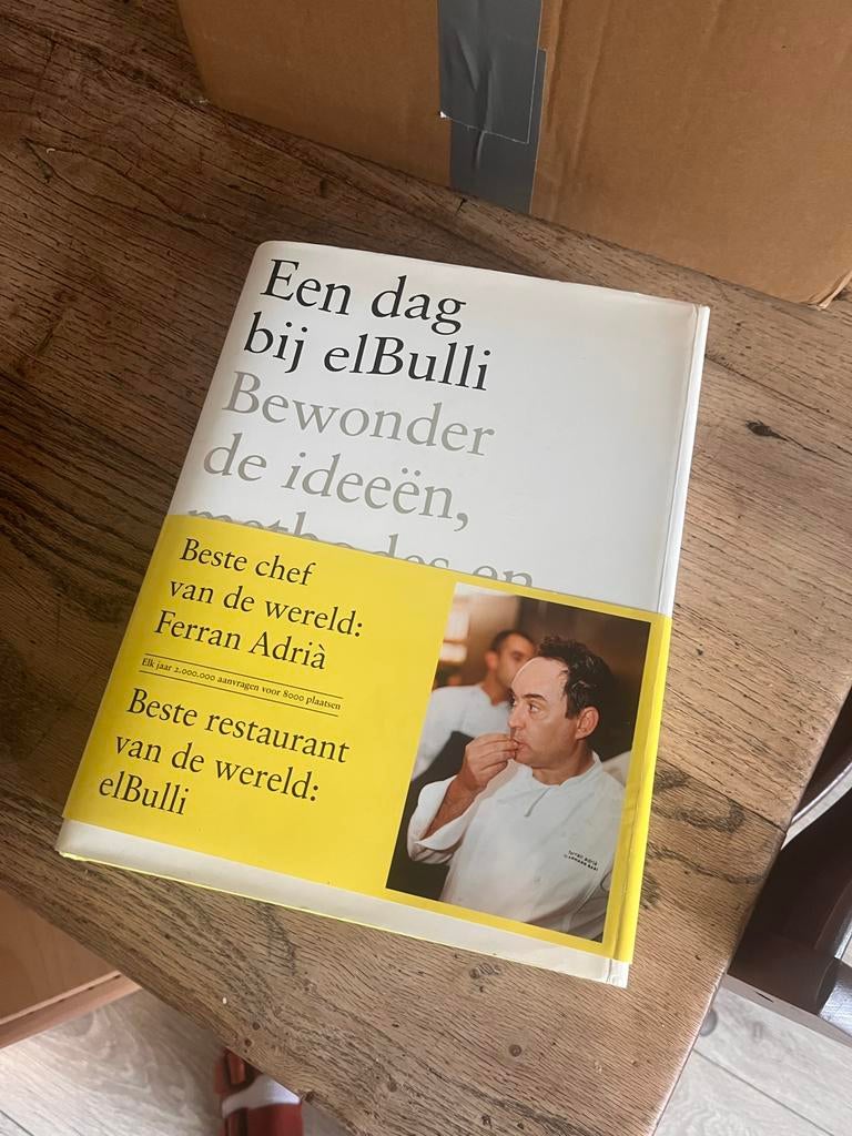 Kookboek: Een dag bij elBulli - Ferran Adrià, Boeken, Kookboeken, Zo goed als nieuw, Overige typen, Spanje, Ophalen