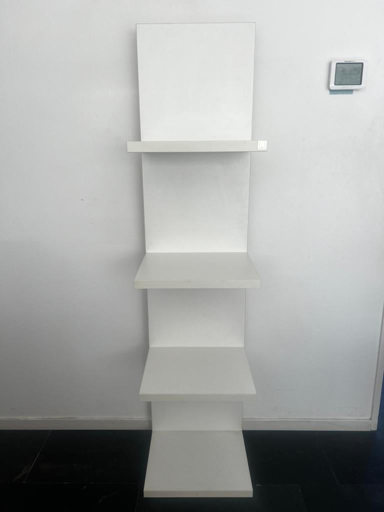 Witte open kast met planken Collectie Jan des Bouvrie, Ophalen, Zo goed als nieuw