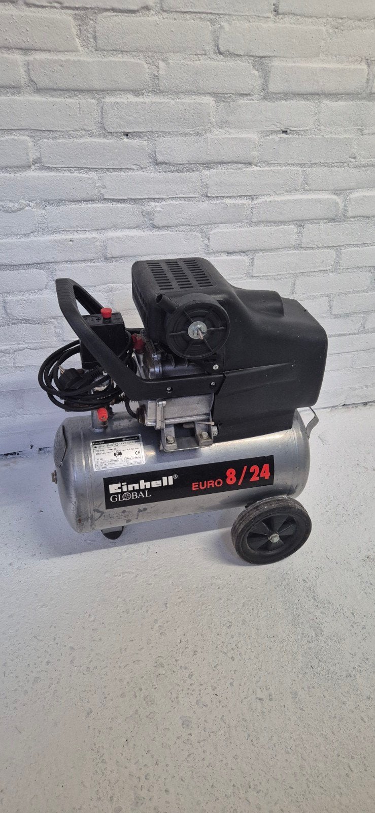 Einhell Global 8bar compressor, Ophalen, Gebruikt, 6 tot 10 bar, Minder dan 200 liter/min