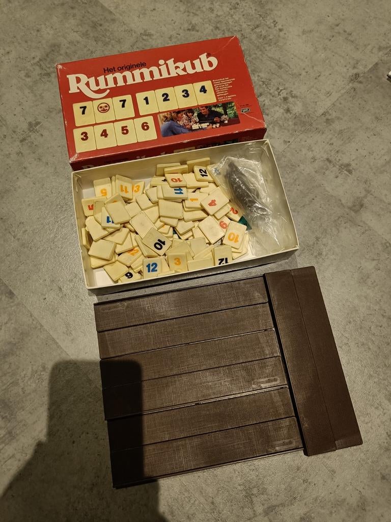 Rummikub - Het originele cijferspel, Drie of vier spelers, Ophalen of Verzenden, Gebruikt, Goliath